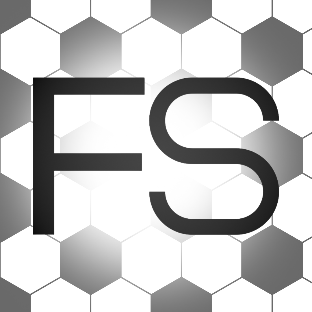 FS Favicon mit Fußball Muster Hintergrun´d